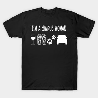 I'm a simple Woman T-Shirt